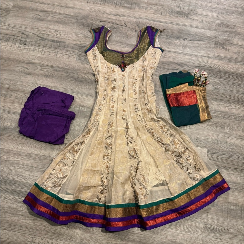Indian anarkali chudidar dress